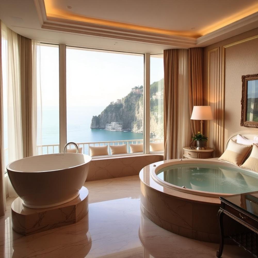 Suite Corallo — Master suite panoramica